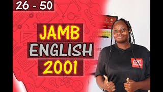 JAMB CBT English 2001 Past Questions 26 - 50 screenshot 4