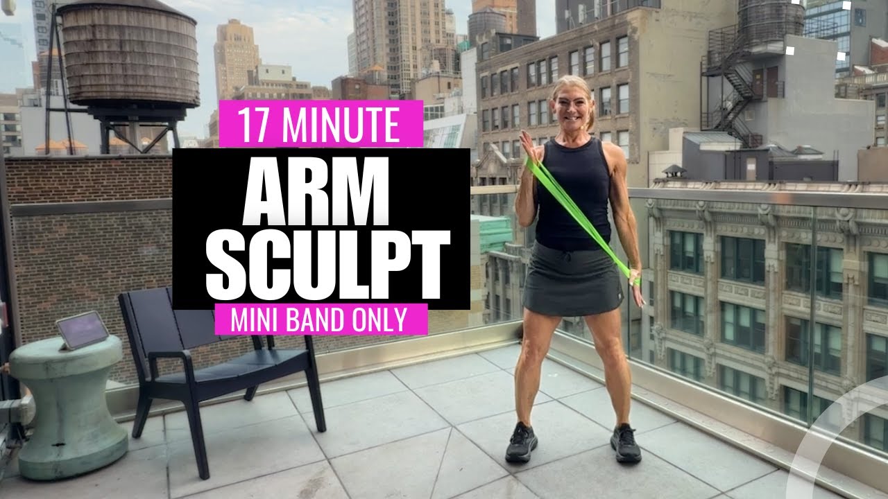 17-Min Mini Band Arm Workout | Biceps, Triceps & Shoulders | Quick & Effective