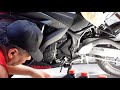 Yamaha R3 First oil change