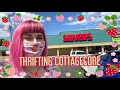 Come Thrifting With Me for COTTAGECORE | Clothing and Home Decor + Try on Thrift Haul