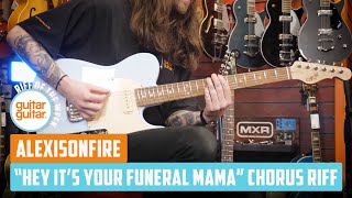 How to play &quot;Hey, It&#39;s Your Funeral Mama&quot; Opening Riff by Alexisonfire | RIFF OFF THE WEEK