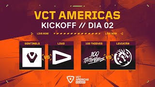 Thumbnail for VCT Americas Kickoff - Fase de Grupos (Dia 2)