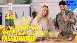 Passion For Days | Passionfruit Cocktails | Absolut Drinks