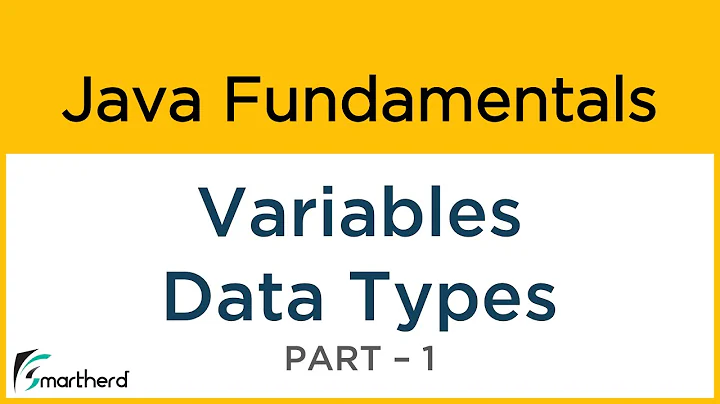 Java VARIABLES and DATA TYPES Part-1. Java Tutorial for Beginners #2.1