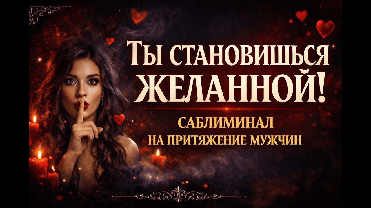 🔥ОН ВЫБИРАЕТ ТЕБЯ САМ! САБЛИМИНАЛ АКТИВИРУЮЩИЙ ЖЕНСКУЮ СИЛУ