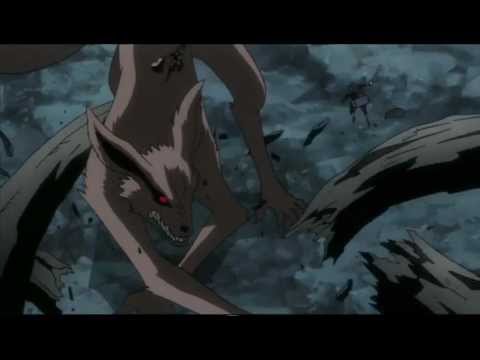 Hashirama vs Madara Uchiha and Kyuubi HD (with English subs)