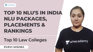 Top 10 NLU's in India | NLU Packages & Placements | National Law University Rankings | Purvi Mishra