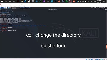 installation of sherlock hunt down social media accounts by usernames basic kali linux #kalilinux