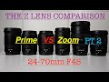Nikon Z 24-70mm F4S VS Z -mount Primes. Featuring the 24mm F1.8, 35mm F1.8, 50mm F1.8 and 85mm F1.8