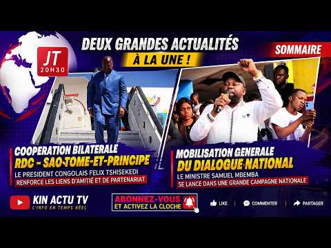 LE JOURNAL : 🔥URGENT🥺DES BLESSES ET DES MORTS A LA MOBILISATION GENERALE DU DIALOGUE NATIONAL A KIN