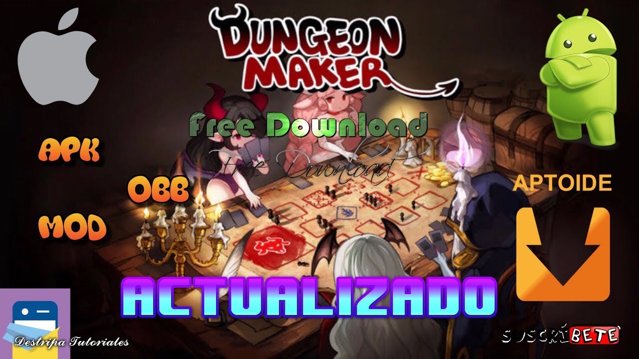Descargar MOD Dungeon Maker Aptoide APK + Obb (1.4.6) Actualizado