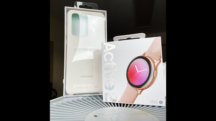 Samsung galaxy watch active2 開 箱