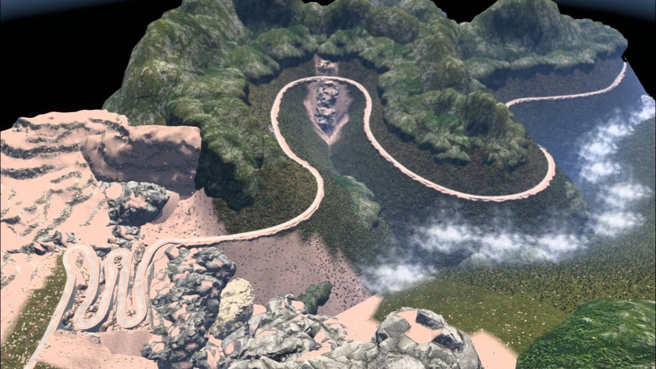 Ets2 1.49 Dangerous Cliff-edged Roads Map Mods #ets2 #simulator # ...