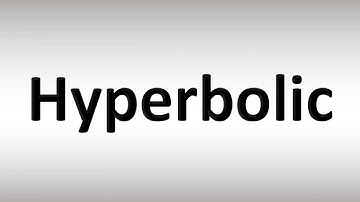 How to Pronounce Hyperbolic