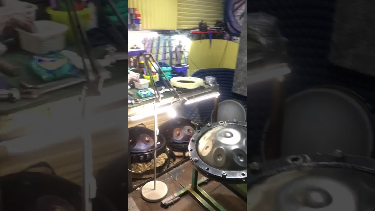 Chill Radar Handpan work space