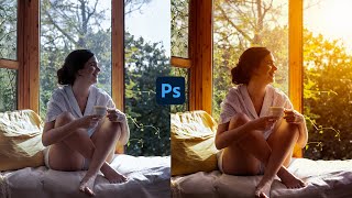 How to Create a Sun Flare Effect in Photoshop (Easy Tutorial) screenshot 5