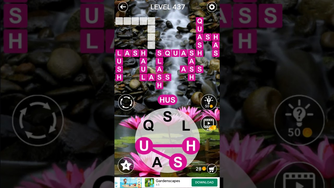 Word Crossword Search level 437