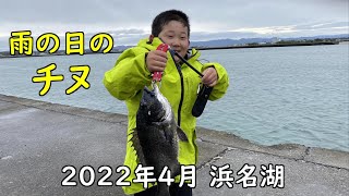 22年4月 浜名湖釣行 雨の日のチヌ Youtube