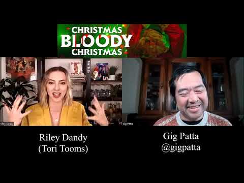 Riley Dandy Interview for Christmas Bloody Christmas
