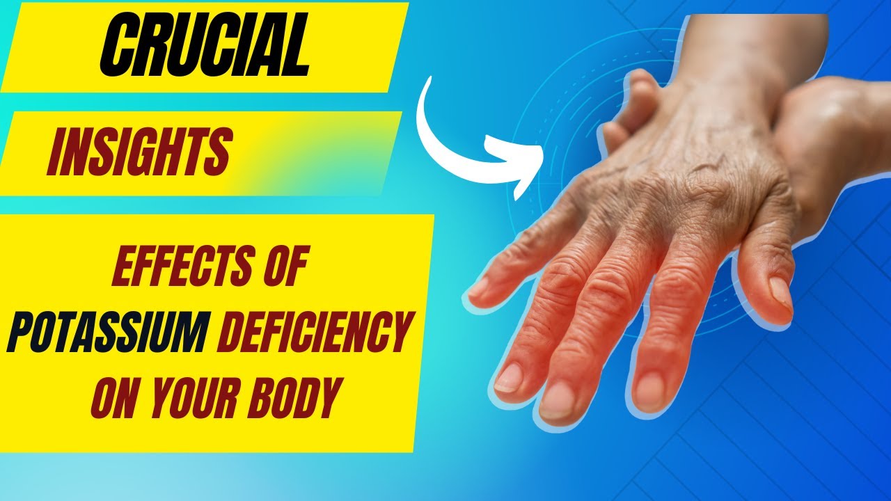 Signs, Symptoms, and Solutions for Potassium Deficiency! - YouTube