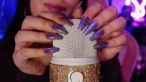 ASMR | 💤 8 HOURS of MIC SCRATCHING 💅🌙  at 100% Sensitivity | NO Talking (Looped)