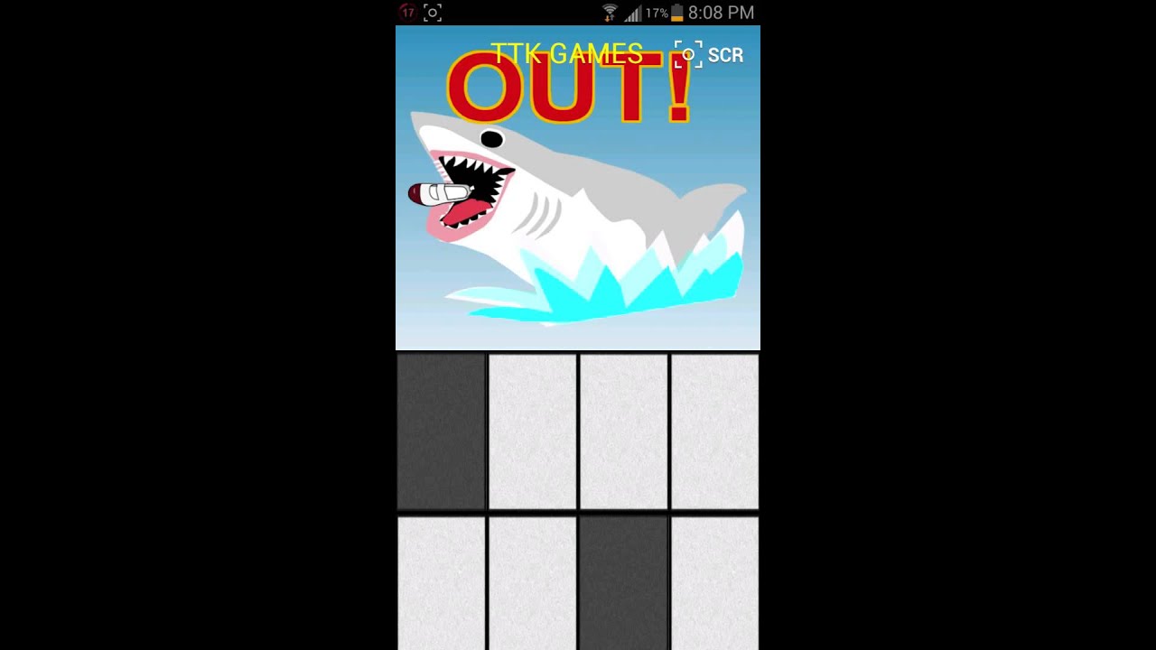 Don't step on the white tile gameplay