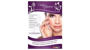 TUTORIAL COREL DRAW AULA 24 como fazer um panfleto