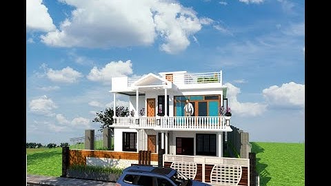 Sketchup New Duplex House Modelling For My Friend