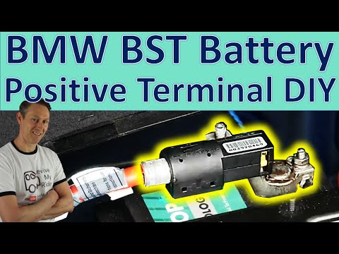 BMW B+ BST Battery Safety Terminal How To DIY Replace  - 3 series 5 series Z4M E85 E86 X1 X3 X5