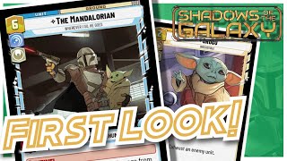 Shadow of the Galaxy Starter Cards | Star Wars Unlimited Reveals