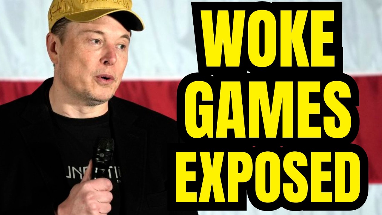 Elon Musk SLAMS Woke Game Studios: Time to Make Gaming Great Again