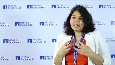 NetApp Excellerator Launch - Richa Bajpai