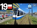 🚊 GVB Amsterdam Tramlijn 19 Cabinerit Station Sloterdijk – Diemen Sniep | Combino