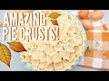 3 Amazing Pie Crusts Designs! (Braided, Leaves, and Floral Crusts)