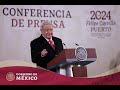 #ConferenciaPresidente | Viernes 5 de enero de 2024.