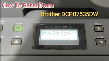 How To Reset Brother Printer DCP-B7535DW Drum Reset/Drum Error Clear | @Ajhar07860
