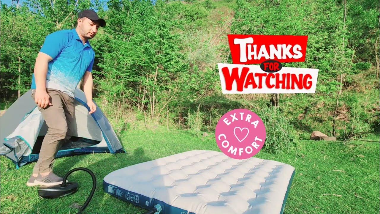 How to Inflate Quechua air basic 2 person inflatable mattressdecathlon