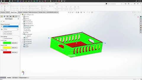 Draft, Move Face, Split Line (Solidworks Intermediate Workshop)