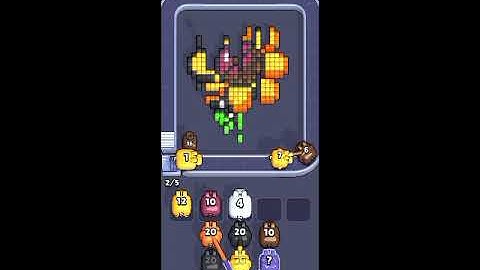 Pixel Flow Hard Level 73 Gameplay Walkthrough Solutions