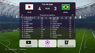 Japão x Brasil - eFootball PES 2020