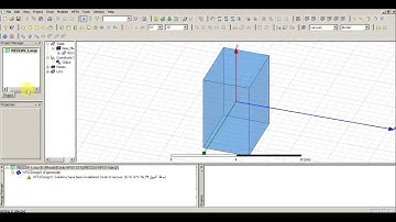 HFSS Lossy Cavity Resonator (Finding Q Factor) Part 01