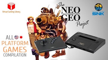 All NeoGeo AES Platform Games Compilation - Home Console Version - Every Game (US/JP)