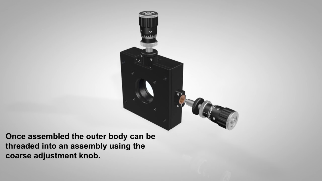 Дифференциальный привод Thorlabs. Принцип работы - YouTube