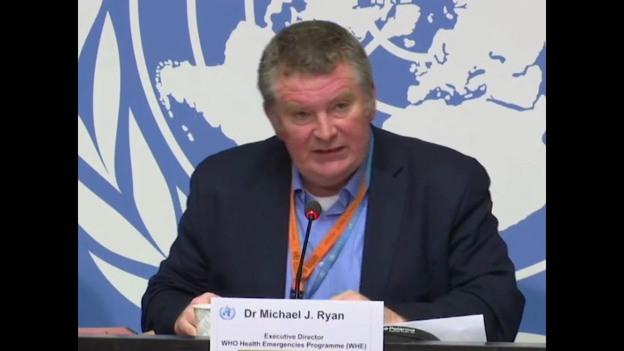 Dr: Michael J. Ryan " First Case Today in Nigeria, we need to pay more ...