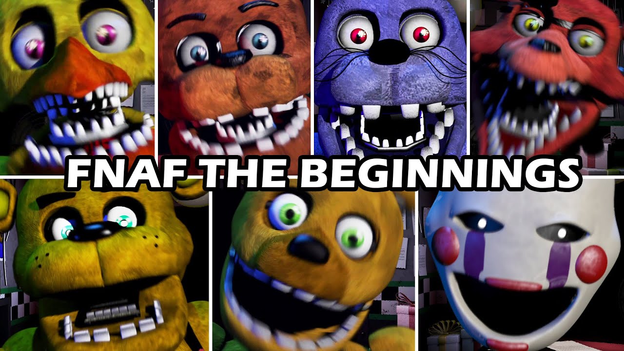 ESTA FAN-GAME DE FNAF É MT BOA - Five Nights at Freddy's: The Beginnings 