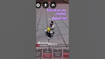 Report this hacker #anime #tsb #thestrongestbattlegrounds #cool #roblox #jujutsukaisen