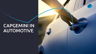 Capgemini in Automotive: get the future you want