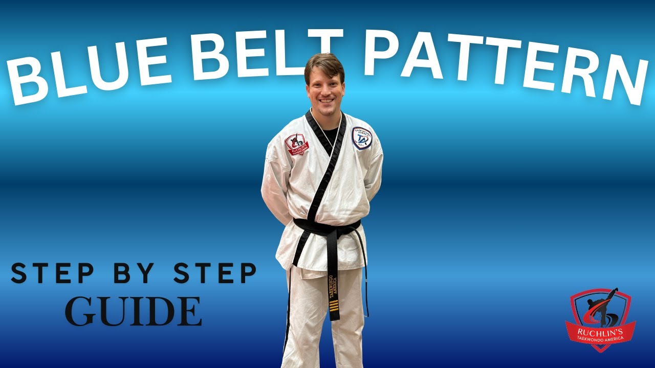 Ruchlin Blue Belt Pattern | RUCHLIN'S TKD AMERICA - YouTube