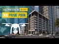 Обзор с воздуха ЖК Prime Park (аэросъемка: март 2021 г.)