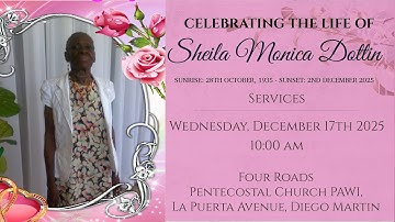 The Funeral Service of Sheila Monica Dottin